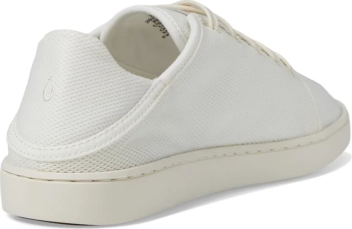 OluKai Pehuea Li Women's Shoes Bright White/White Sand : 9.5 B - Medium, Synthetic/Textile - Image 4
