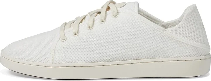 OluKai Pehuea Li Women's Shoes Bright White/White Sand : 9.5 B - Medium, Synthetic/Textile - Image 6