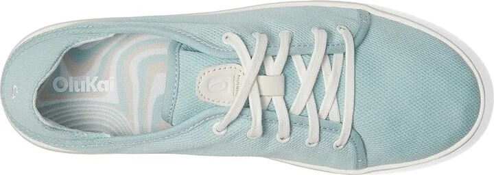 OluKai Pehuea Li Women's Shoes Bright White/White Sand : 9.5 B - Medium, Synthetic/Textile - Image 7