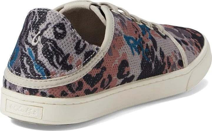 OluKai Pehuea Li Women's Shoes Cloudy/Pa'i : 5 B - Medium, Leather/Rubber/Suede - Image 4