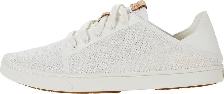 OluKai Pehuea Li Women's Shoes White/White : 5 B - Medium, Synthetic/Textile - Image 6