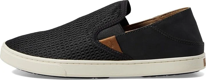 OluKai Pehuea Women's Slip on Shoes Black/Black : 5 B - Medium - Image 7