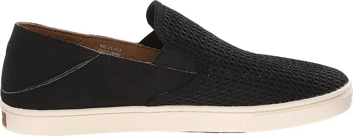OluKai Pehuea Women's Slip on Shoes Black/Black : 5 B - Medium - Image 8
