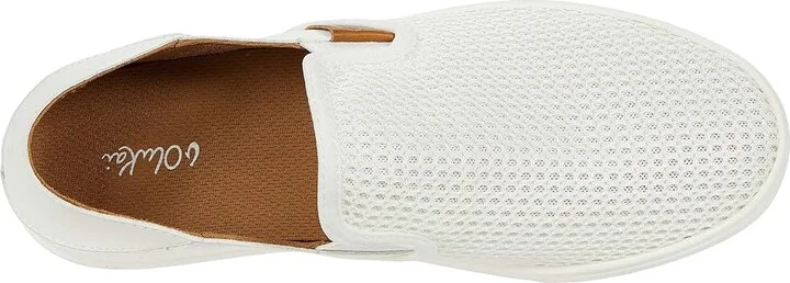OluKai Pehuea Women's Slip on Shoes Bright White/Bright White : 5 B - Medium - Image 2