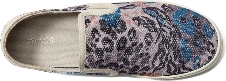 OluKai Pehuea Women's Slip on Shoes Cloudy/Pa'i : 5 B - Medium - Image 2