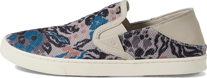OluKai Pehuea Women's Slip on Shoes Cloudy/Pa'i : 5 B - Medium - Image 6