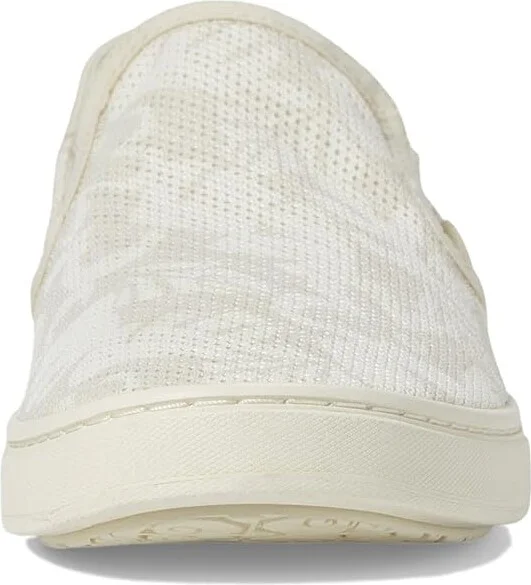 OluKai Pehuea Women's Slip on Shoes Puka/White : 6.5 B - Medium - Image 5