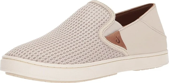 OluKai Pehuea Women's Slip on Shoes Tapa/Tapa : 7 B - Medium - Image 2