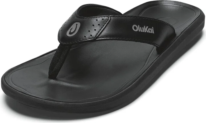 OLUKAI Pili Men's Leather Sandals