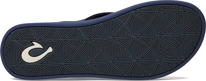 OluKai Puawe Women's Shoes Midnight Navy/Barrier Reef : 10 B - Medium, Synthetic - Image 3