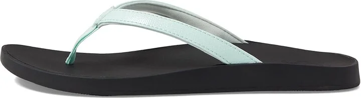 OluKai Puawe Women's Shoes Seaglass/Black : 5 B - Medium, Synthetic - Image 5