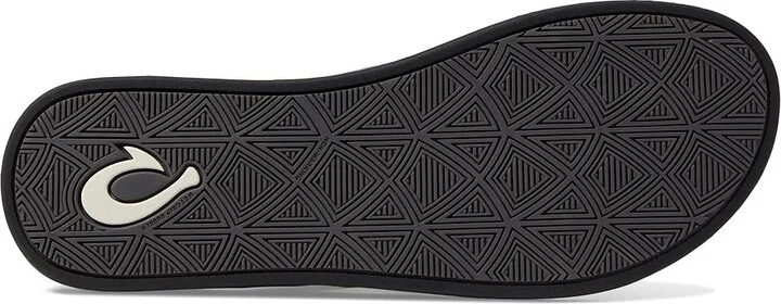 OluKai Puawe Women's Shoes White/Black : 5 B - Medium, Synthetic - Image 3