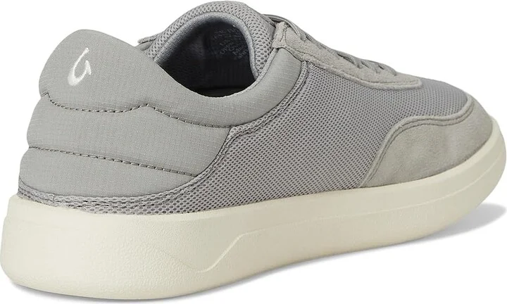 OluKai Punini Men's Shoes Ash/Ash : 8.5 D - Medium, Leather/Textile - Image 4