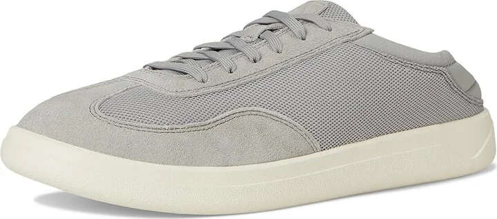 OluKai Punini Men's Shoes Ash/Ash : 8.5 D - Medium, Leather/Textile - Image 5
