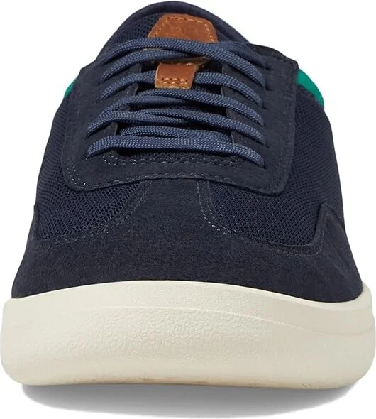 OluKai Punini Men's Shoes Navy/Bamboo : 7 D - Medium, Leather/Textile - Image 5