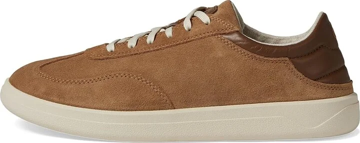 OluKai Punini Suede Men's Shoes Tan/Toffee : 9.5 D - Medium, Leather/Suede - Image 6