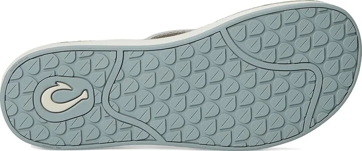 OluKai Southshore Women's Sandals Blue Pearl / Blue Pearl : 11 B - Medium, Leather/Rubber - Image 3