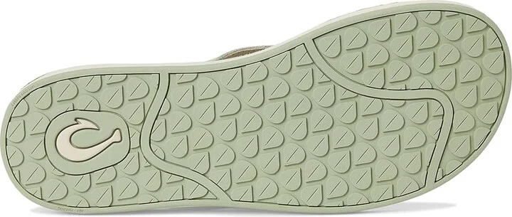 OluKai Southshore Women's Sandals Mint/Mint : 7 B - Medium, Leather/Rubber - Image 3