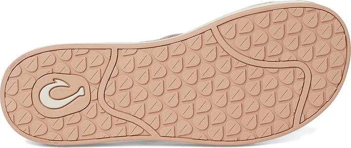 OluKai Southshore Women's Sandals Soft Pink / Soft Pink : 8 B - Medium, Leather/Rubber - Image 3