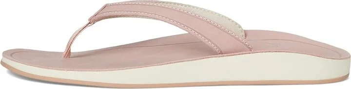 OluKai Southshore Women's Sandals Soft Pink / Soft Pink : 8 B - Medium, Leather/Rubber - Image 6