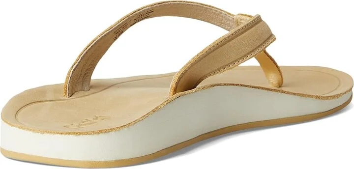 OluKai Southshore Women's Sandals Toasted Coconut / Toasted Coconut : 10 B - Medium, Leather/Rubber - Image 4