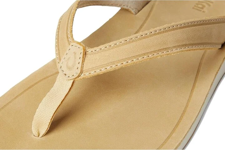 OluKai Southshore Women's Sandals Toasted Coconut / Toasted Coconut : 10 B - Medium, Leather/Rubber - Image 7