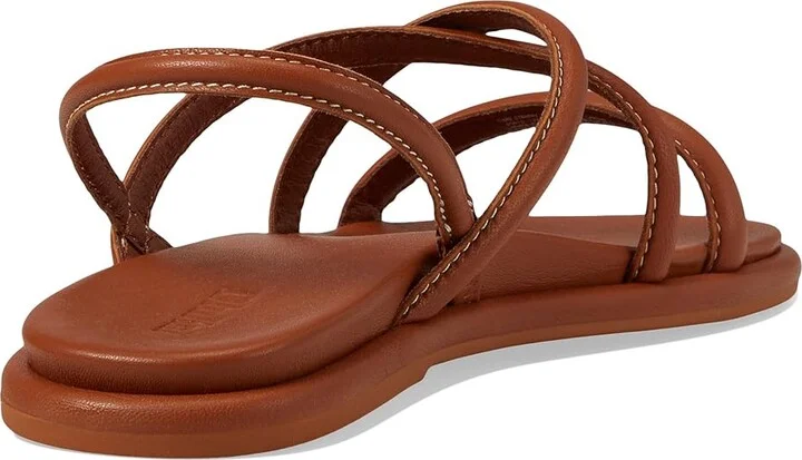 OluKai Tiare Strappy Women's Shoes Fox/Fox : 5 B - Medium, Leather/Rubber - Image 4