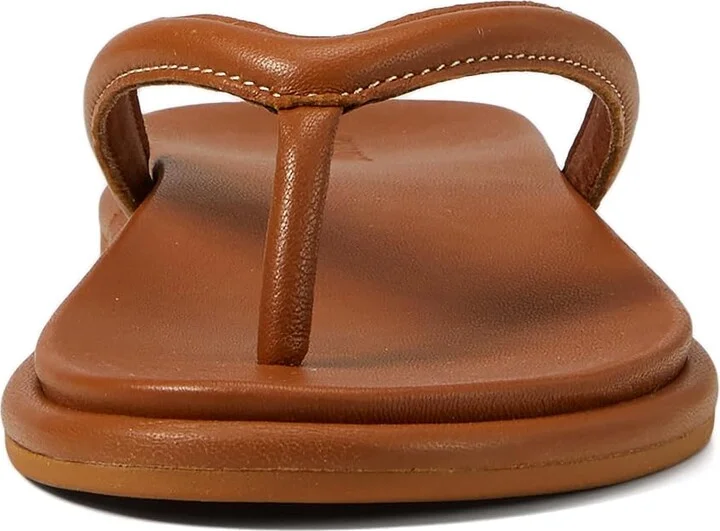 OluKai Tiare Women's Shoes Fox/Fox : 6 B - Medium, Leather - Image 2