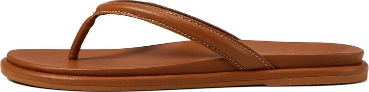 OluKai Tiare Women's Shoes Fox/Fox : 6 B - Medium, Leather - Image 5