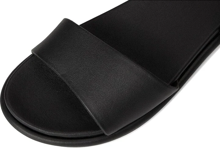 OluKai Tiare Wrap Women's Sandals Black/Black : 7 B - Medium, Leather - Image 2