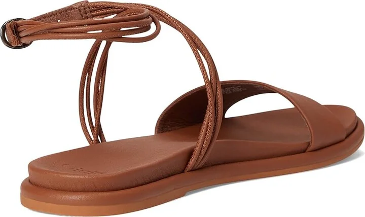 OluKai Tiare Wrap Women's Sandals Fox/Fox : 11 B - Medium, Leather - Image 4