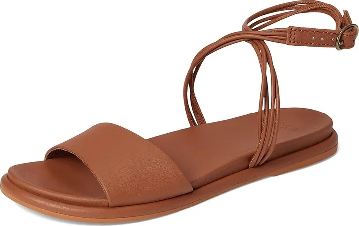 OluKai Tiare Wrap Women's Sandals Fox/Fox : 11 B - Medium, Leather - Image 5