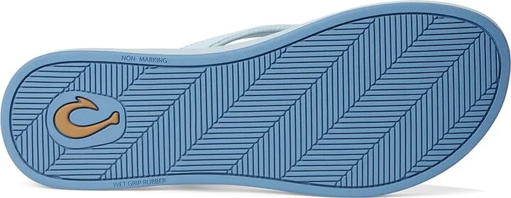 OluKai 'Uiki Women's Sandals Bright Sky/Bright Sky : 7 B - Medium, Synthetic - Image 3