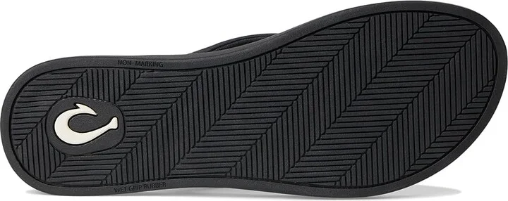 OluKai 'Uiki Women's Sandals Lava Rock/Lava Rock : 11 B - Medium, Synthetic - Image 3