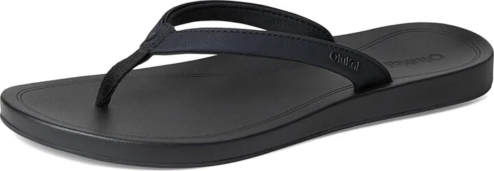 OluKai 'Uiki Women's Sandals Lava Rock/Lava Rock : 11 B - Medium, Synthetic - Image 5