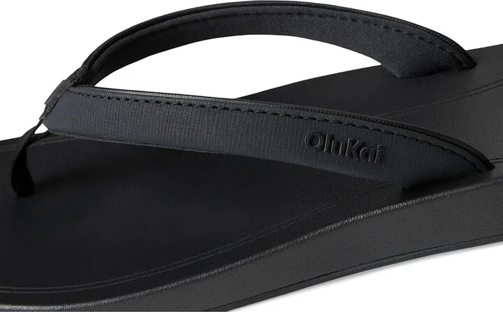 OluKai 'Uiki Women's Sandals Lava Rock/Lava Rock : 11 B - Medium, Synthetic - Image 7