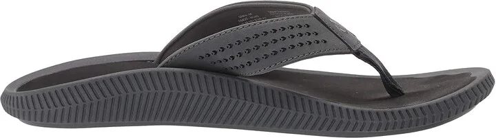 OluKai Ulele Men's Sandals Dark Shadow/Black : 7 D - Medium, Synthetic - Image 8