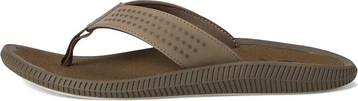 OluKai Ulele Men's Sandals Mustang/Mustang : 7 D - Medium, Synthetic - Image 6