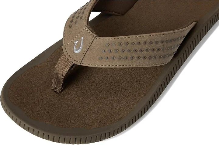 OluKai Ulele Men's Sandals Mustang/Mustang : 7 D - Medium, Synthetic - Image 7