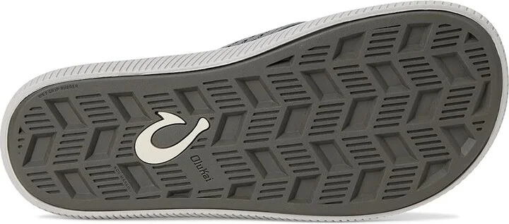 OluKai Ulele Men's Sandals Stone/Stone : 7 D - Medium, Synthetic - Image 4