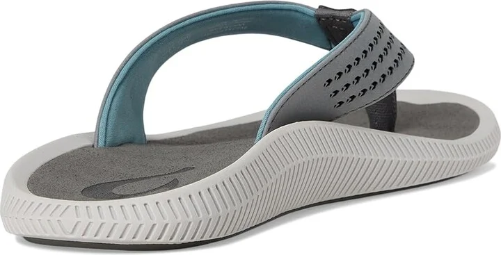 OluKai Ulele Men's Sandals Stone/Stone : 7 D - Medium, Synthetic - Image 5
