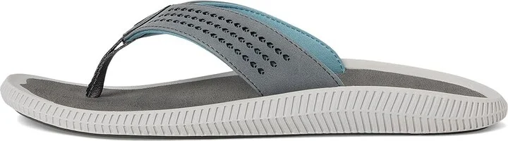 OluKai Ulele Men's Sandals Stone/Stone : 7 D - Medium, Synthetic - Image 7