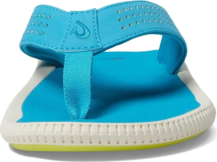 OluKai Ulele Men's Sandals Tropic Blue/Tropic Blue : 10 D - Medium, Synthetic - Image 2