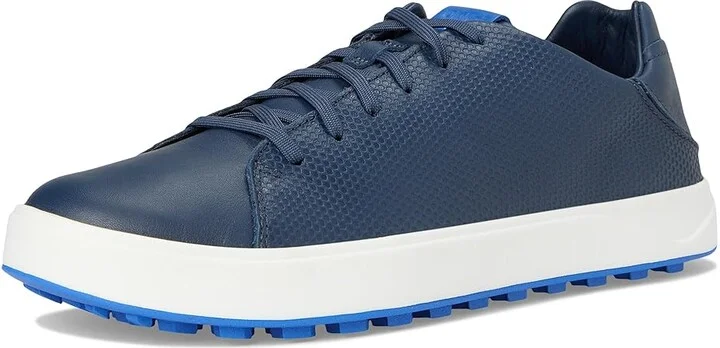 OluKai WAI'ALAE Men's Golf Shoes Mood Indigo/Blossom : 8.5 D - Medium, Leather - Image 5