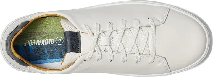 OluKai WAI'ALAE Men's Golf Shoes White/White : 7 D - Medium, Leather - Image 2