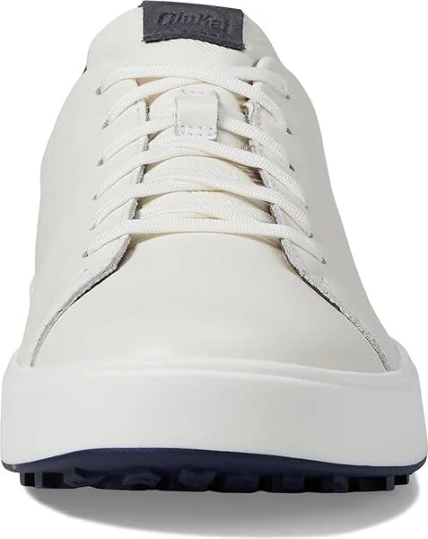 OluKai WAI'ALAE Men's Golf Shoes White/White : 7 D - Medium, Leather - Image 5