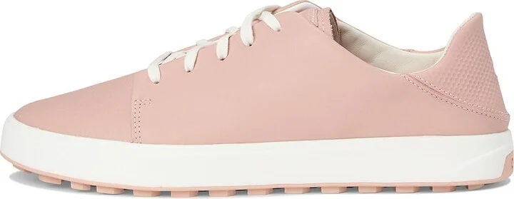 OluKai Wailea Women's Golf Shoes Soft Pink/Bright White : 11 B - Medium, Leather - Image 6