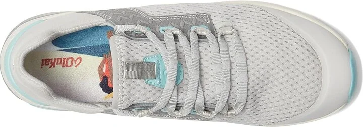 OluKai Wailuku Women's Shoes Mist Grey/Mist Grey : 5 B - Medium, Suede - Image 2