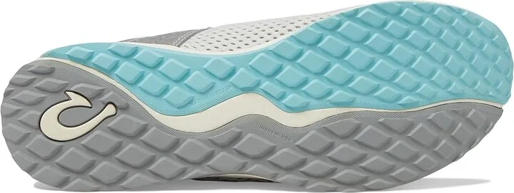 OluKai Wailuku Women's Shoes Mist Grey/Mist Grey : 5 B - Medium, Suede - Image 3