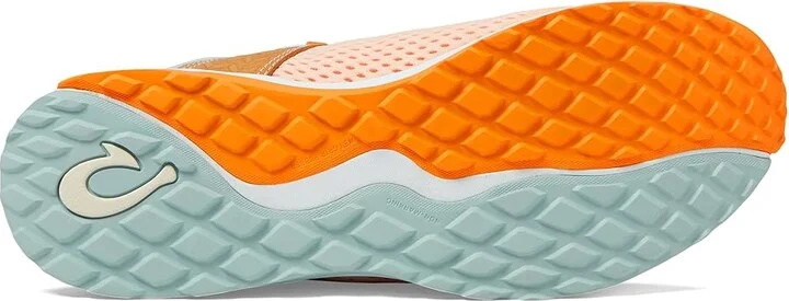 OluKai Wailuku Women's Shoes Peach/Swell : 7.5 B - Medium, Suede - Image 3